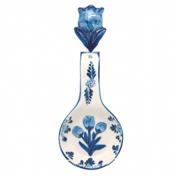 Dutc Ceramic Spoon Rests Delft Blue Teapot