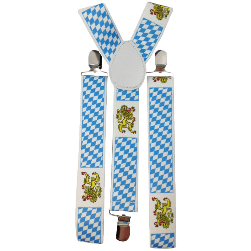 Suspenders for Men: Bayern Pattern