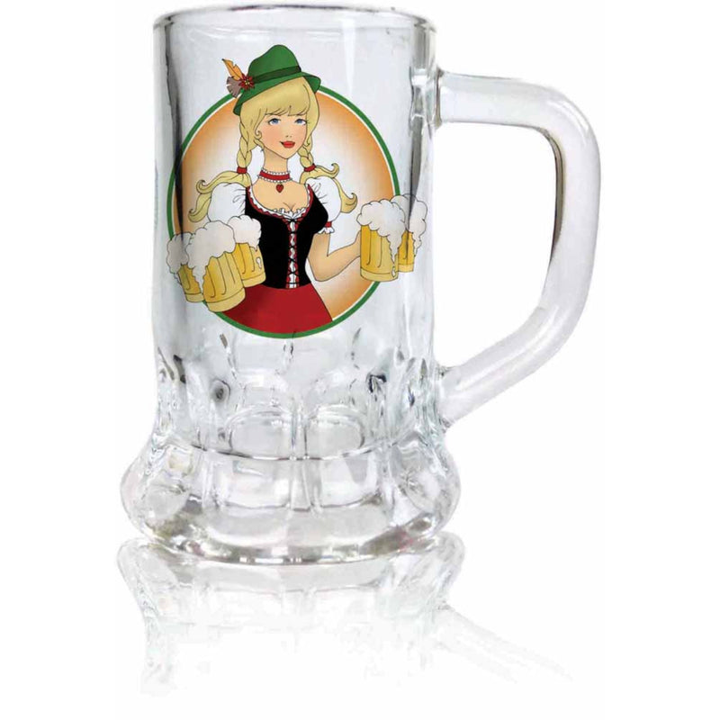 Glass Dimpled Mug Shot: German Lady