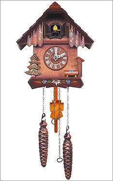 Black Forest Battery Operated German Cuckoo Clock with 12 Tunes - OktoberfestHaus.com
