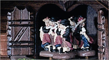 Schneider Black Forest 13" Musical Wood Chopper and Sawyer Eight Day Movement German Cuckoo Clock - OktoberfestHaus.com
 - 3