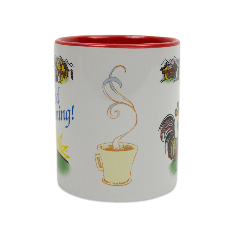 German Gift Idea Coffee Cup "Guten morgen"