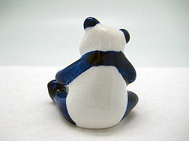 Miniature Musical Instrument Panda With Drum Delft Blue - OktoberfestHaus.com
 - 2